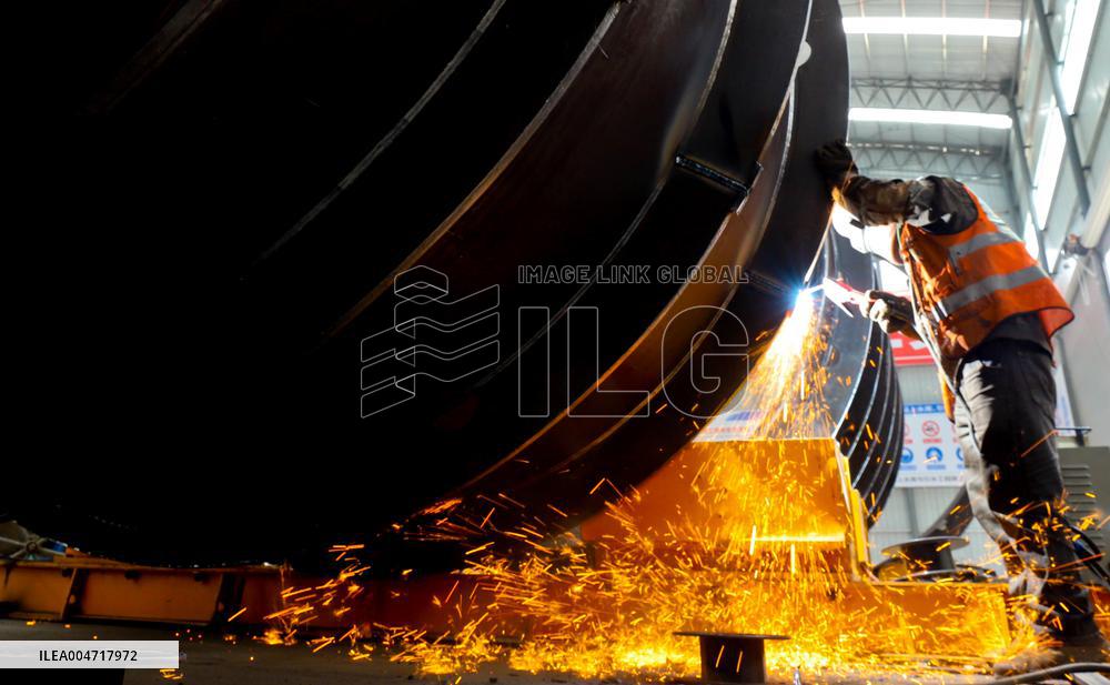 Pandaoshan Pumped Storage Power Station Upper Reservoir Construction in Zhangye