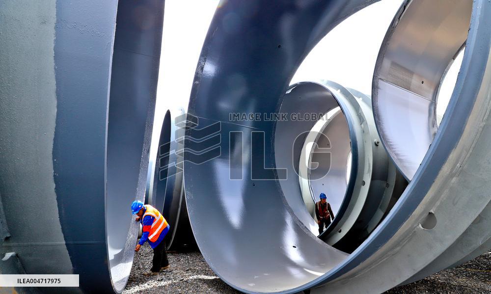 Pandaoshan Pumped Storage Power Station Upper Reservoir Construction in Zhangye