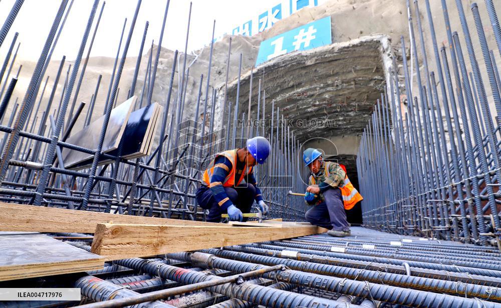 Pandaoshan Pumped Storage Power Station Upper Reservoir Construction in Zhangye