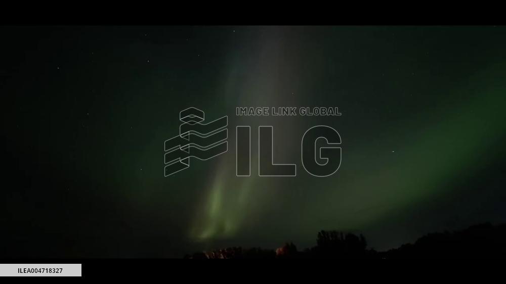 Northern North America Enjoys Celestial Light Show