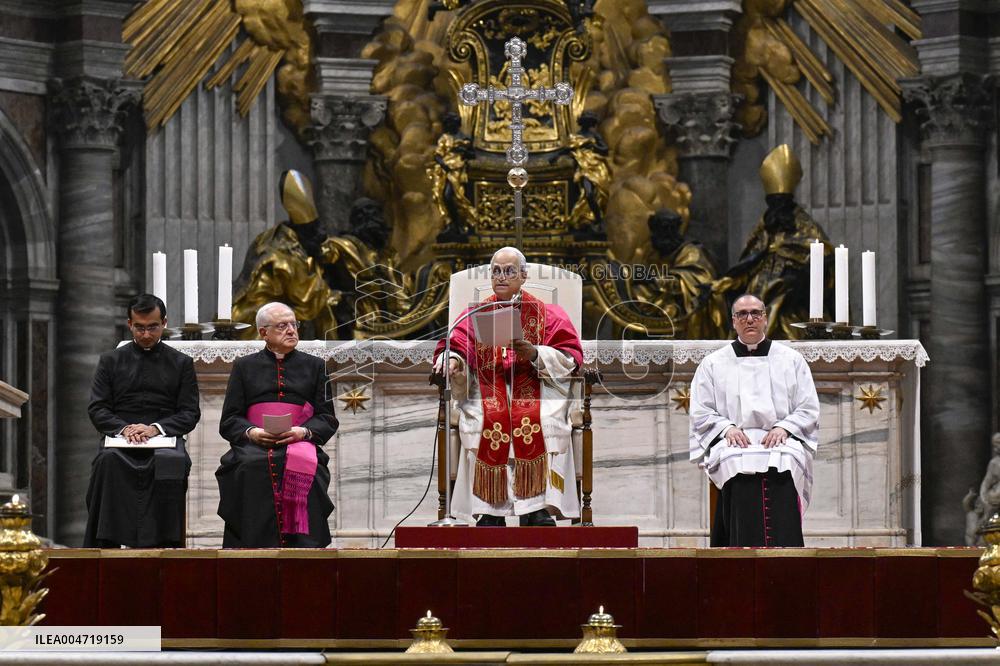 Pope Leo XIV Leads Prayer Vigil For The Jubilee of Consolation - Vatican
