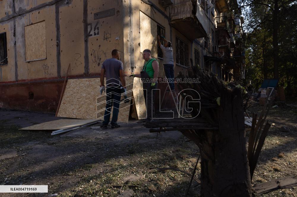 Aftermath Of Attack - Kramatorsk