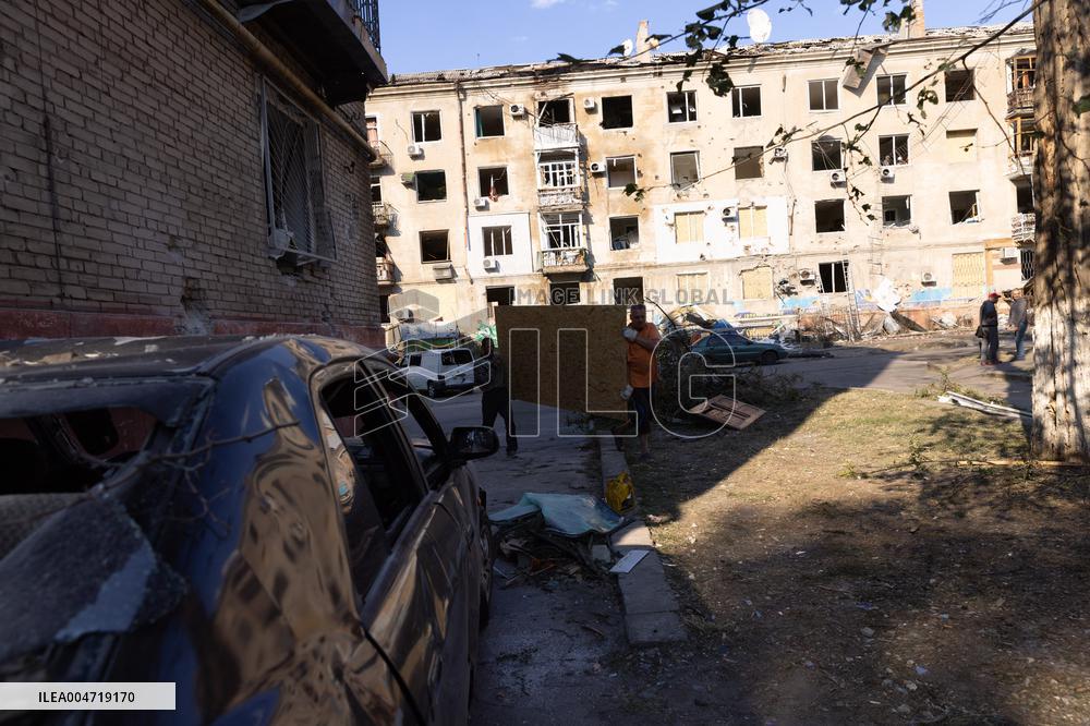 Aftermath Of Attack - Kramatorsk