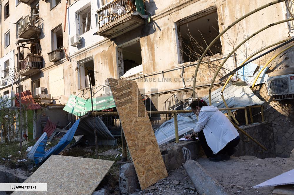 Aftermath Of Attack - Kramatorsk