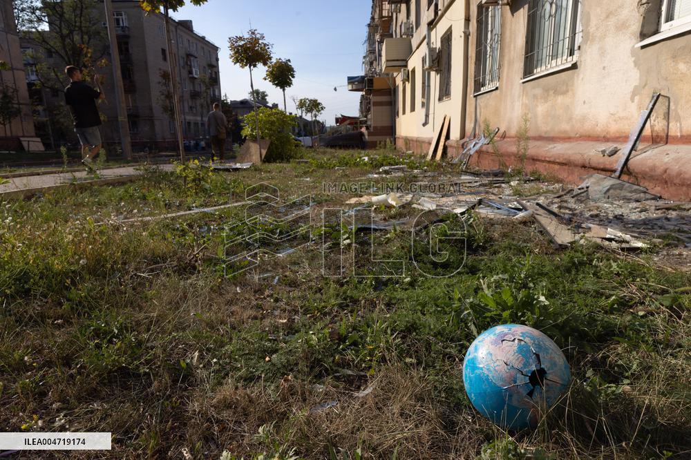 Aftermath Of Attack - Kramatorsk