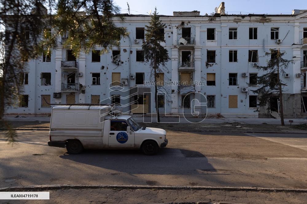 Aftermath Of Attack - Kramatorsk