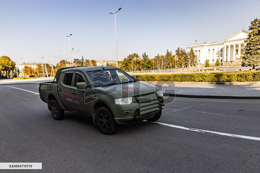 Aftermath Of Attack - Kramatorsk
