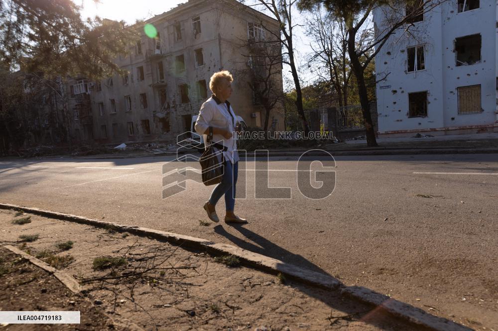 Aftermath Of Attack - Kramatorsk