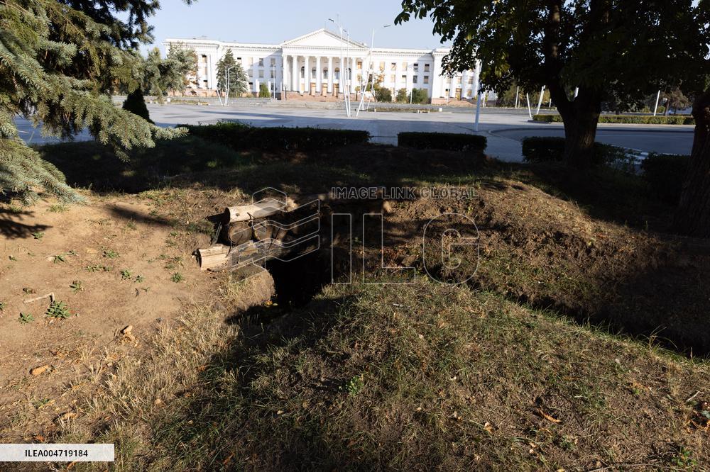 Aftermath Of Attack - Kramatorsk
