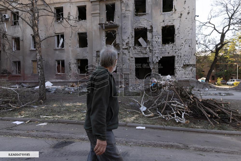 Aftermath Of Attack - Kramatorsk