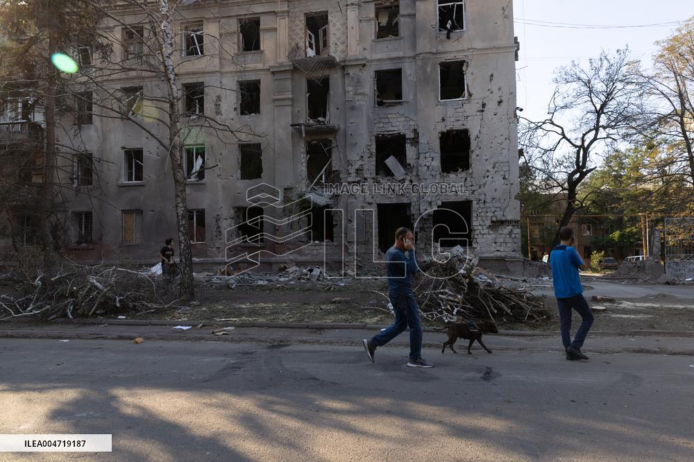 Aftermath Of Attack - Kramatorsk
