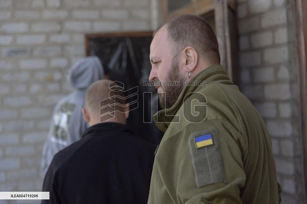 Bombing Aftermath - Dobropillya