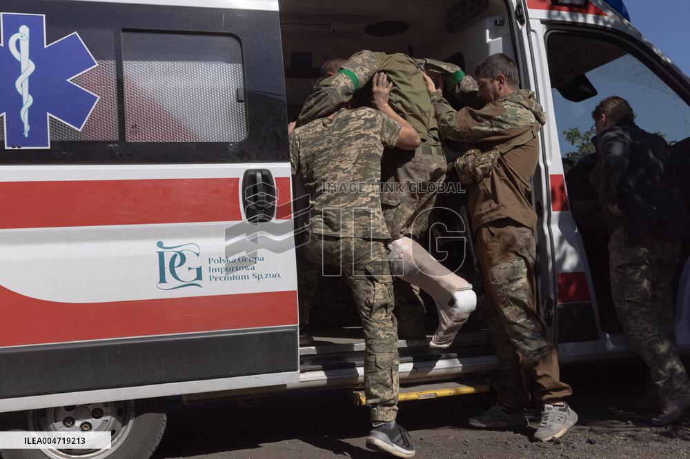 Bombing Aftermath - Dobropillya