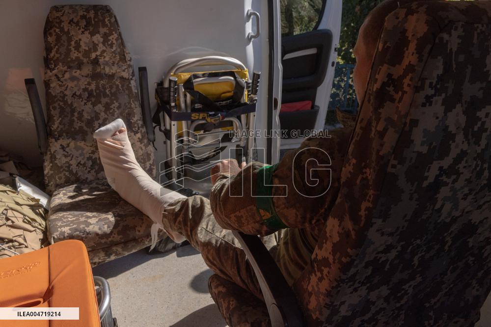 Bombing Aftermath - Dobropillya