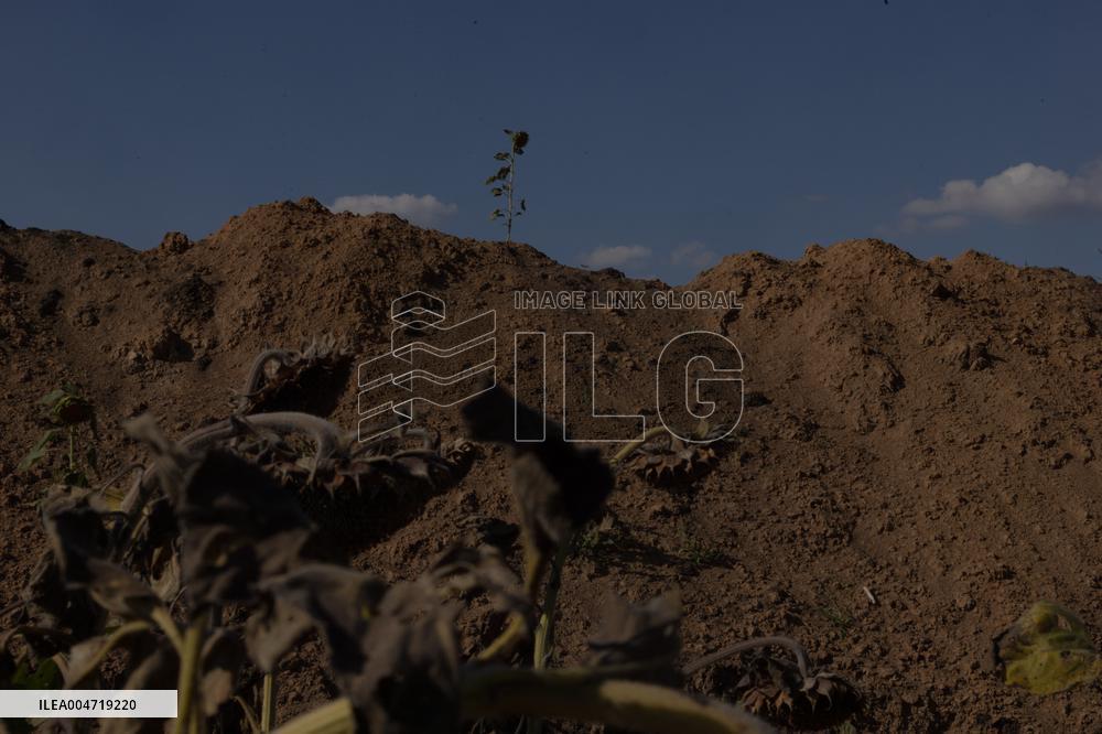 Bombing Aftermath - Dobropillya