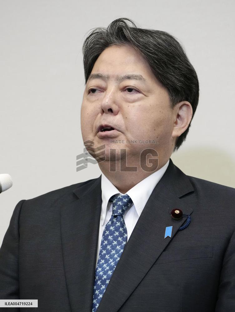 Japanese Chief Cabinet Secretary Hayashi