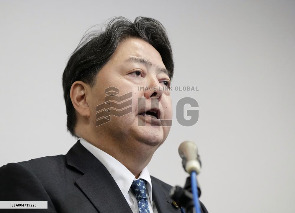 Japanese Chief Cabinet Secretary Hayashi