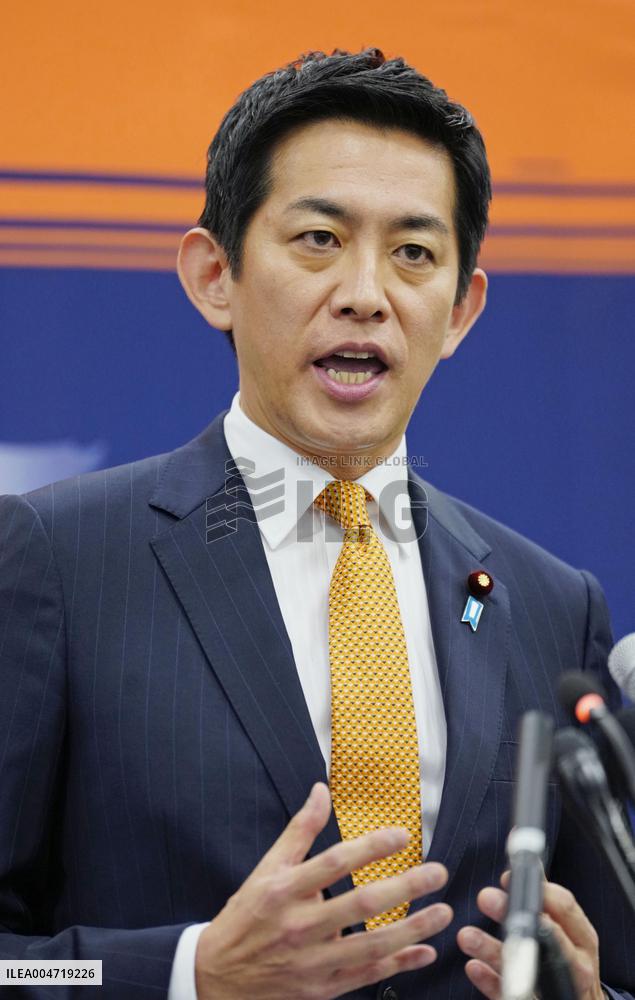 Ex-economic security minister Kobayashi