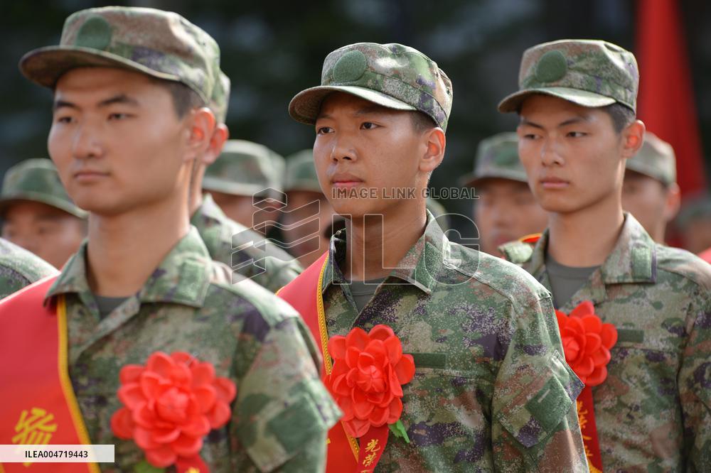 New Recruit Farewell Ceremony
?