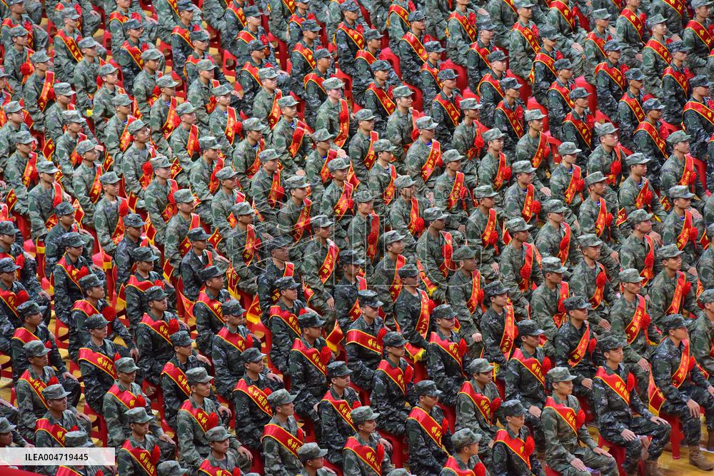 New Recruit Farewell Ceremony
?