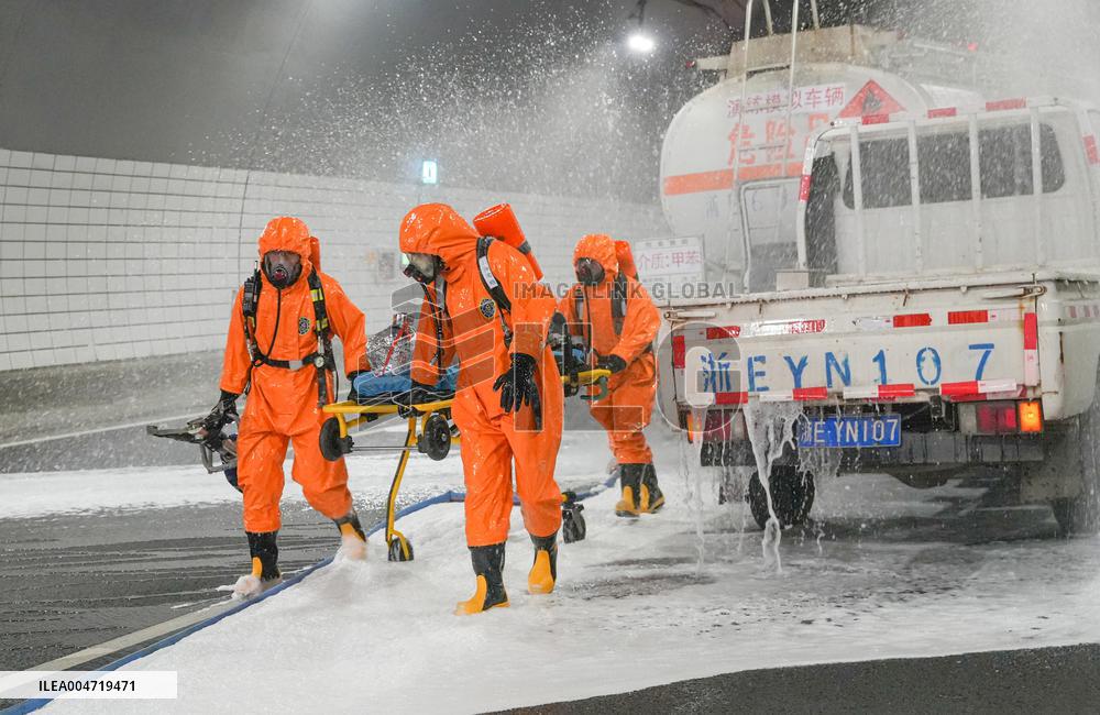 Drill For Sudden Incidents in High-speed Tunnels ?