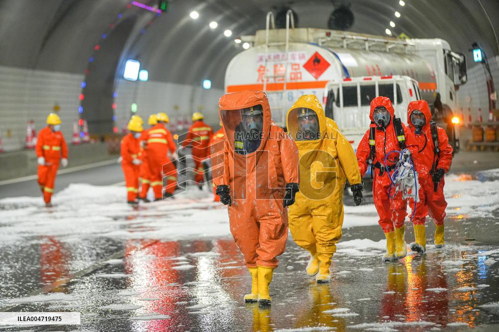 Drill For Sudden Incidents in High-speed Tunnels ?