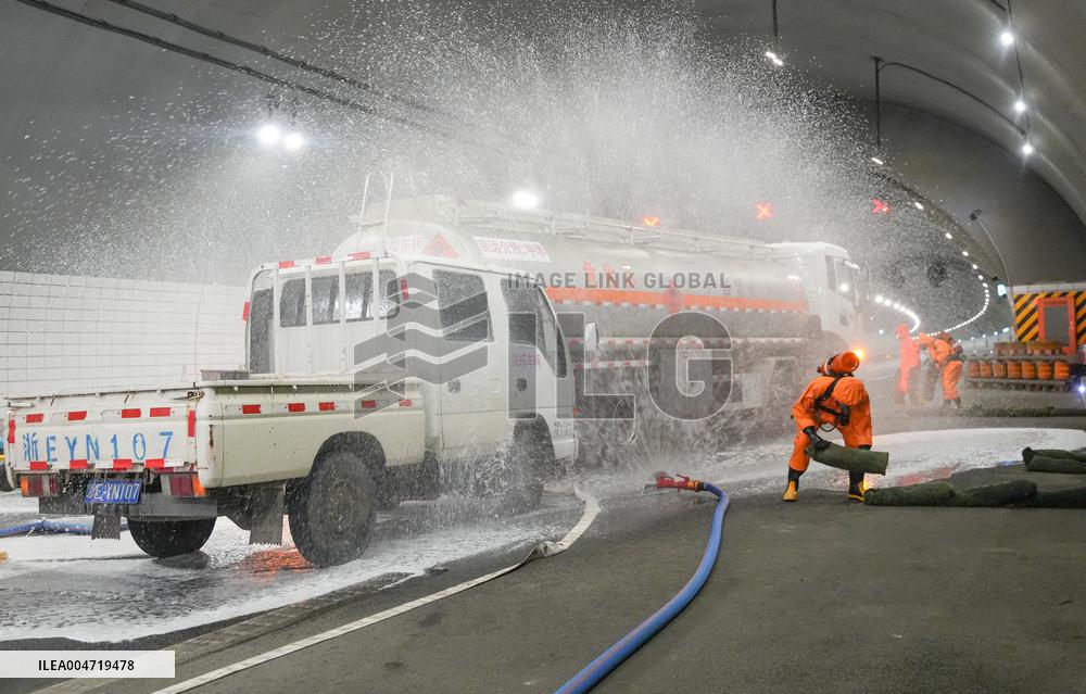 Drill For Sudden Incidents in High-speed Tunnels ?