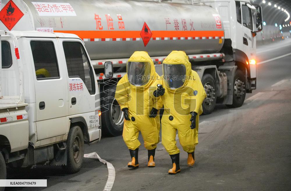 Drill For Sudden Incidents in High-speed Tunnels ?