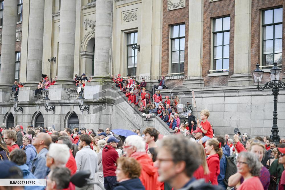 Protests Against Dutch Government’s Policy on Israel - Groningen