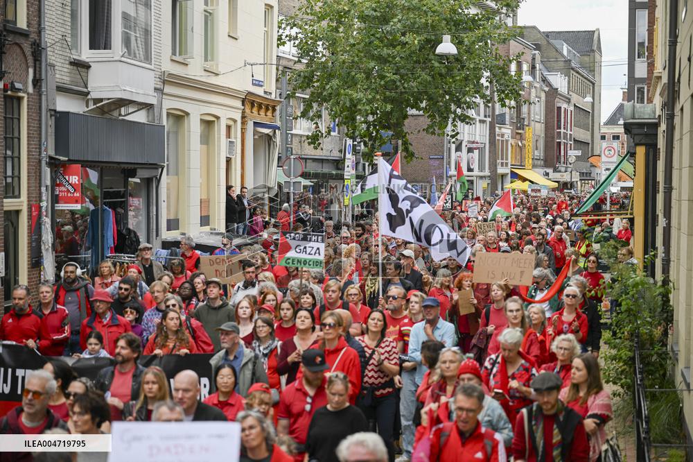 Protests Against Dutch Government’s Policy on Israel - Groningen