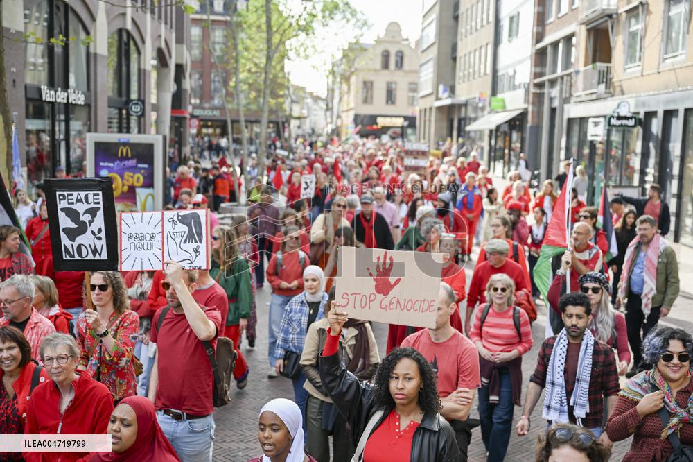 Protests Against Dutch Government’s Policy on Israel - Groningen