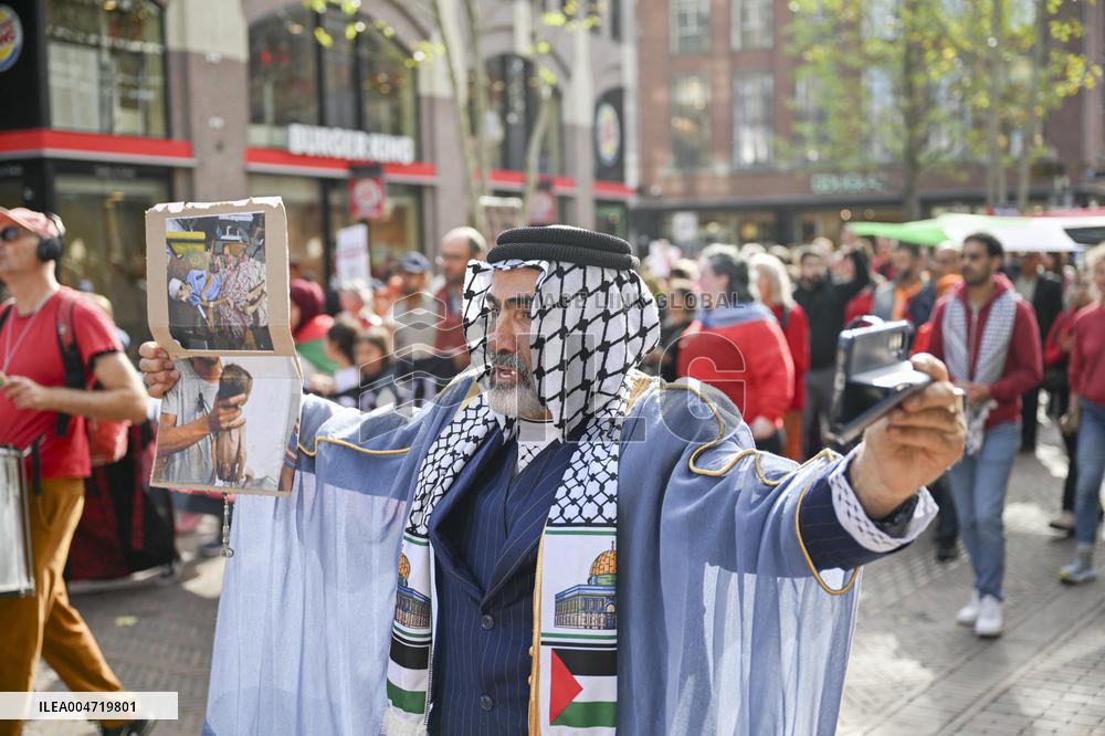 Protests Against Dutch Government’s Policy on Israel - Groningen