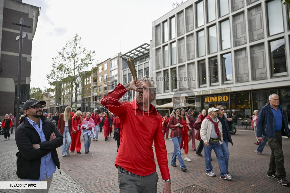 Protests Against Dutch Government’s Policy on Israel - Groningen