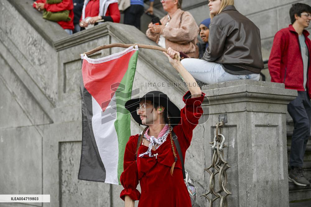 Protests Against Dutch Government’s Policy on Israel - Groningen
