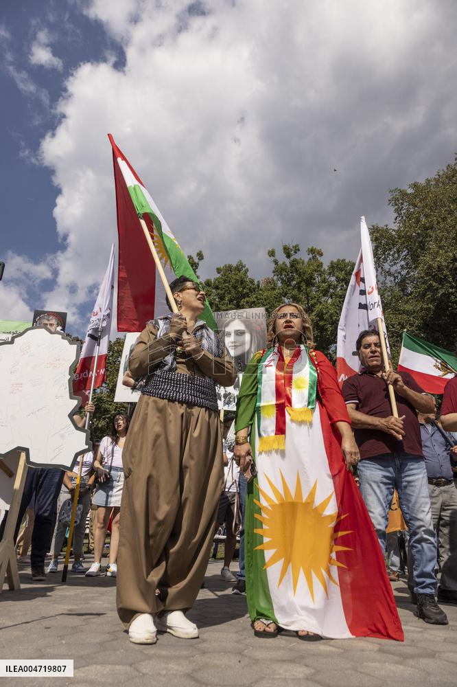 Mahsa Amini Memorial Held in Toronto - Australia