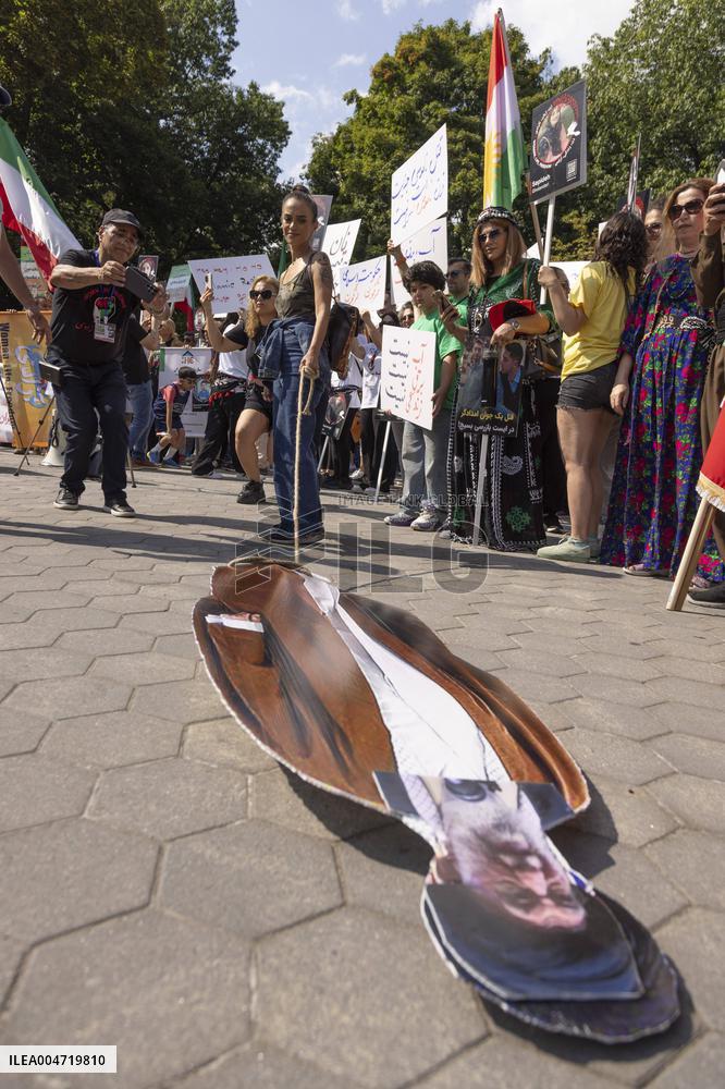 Mahsa Amini Memorial Held in Toronto - Australia