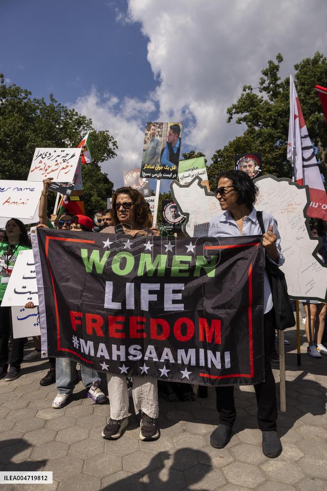 Mahsa Amini Memorial Held in Toronto - Australia