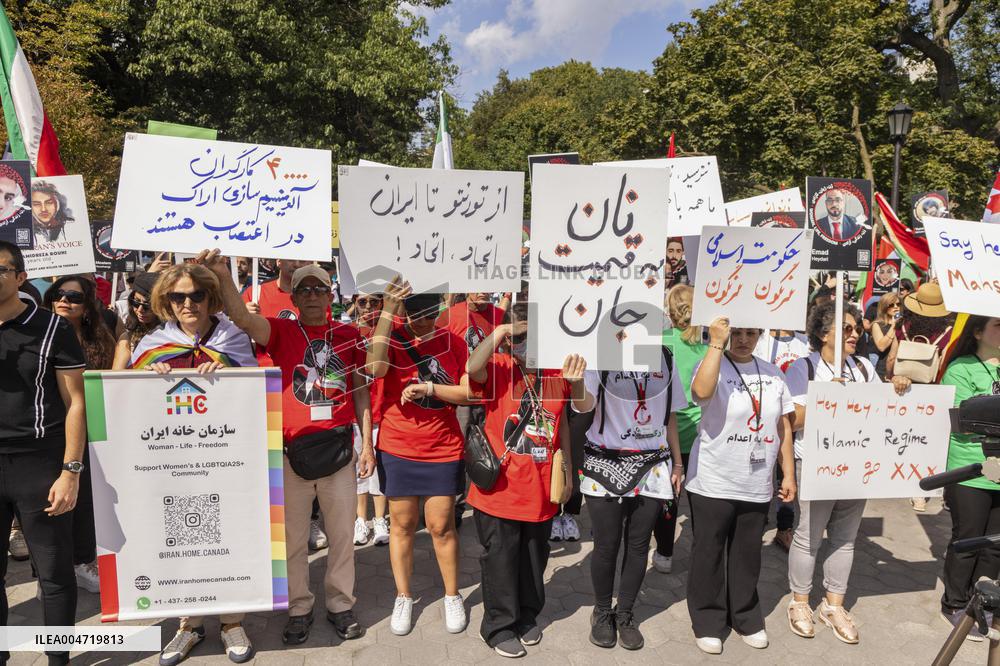 Mahsa Amini Memorial Held in Toronto - Australia