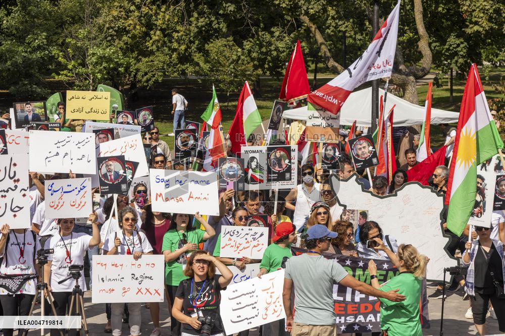 Mahsa Amini Memorial Held in Toronto - Australia