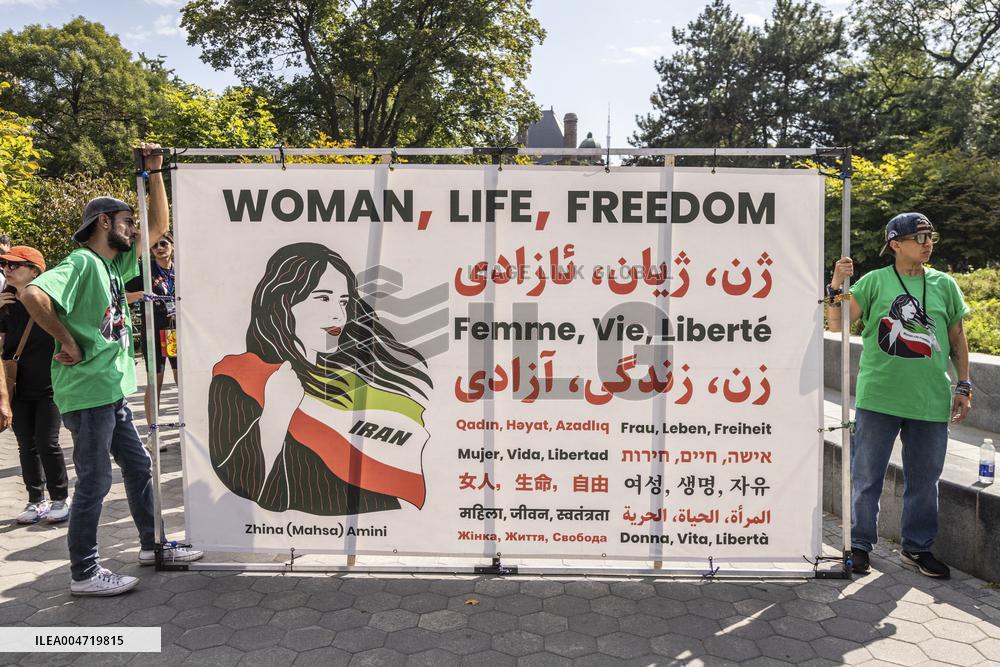 Mahsa Amini Memorial Held in Toronto - Australia