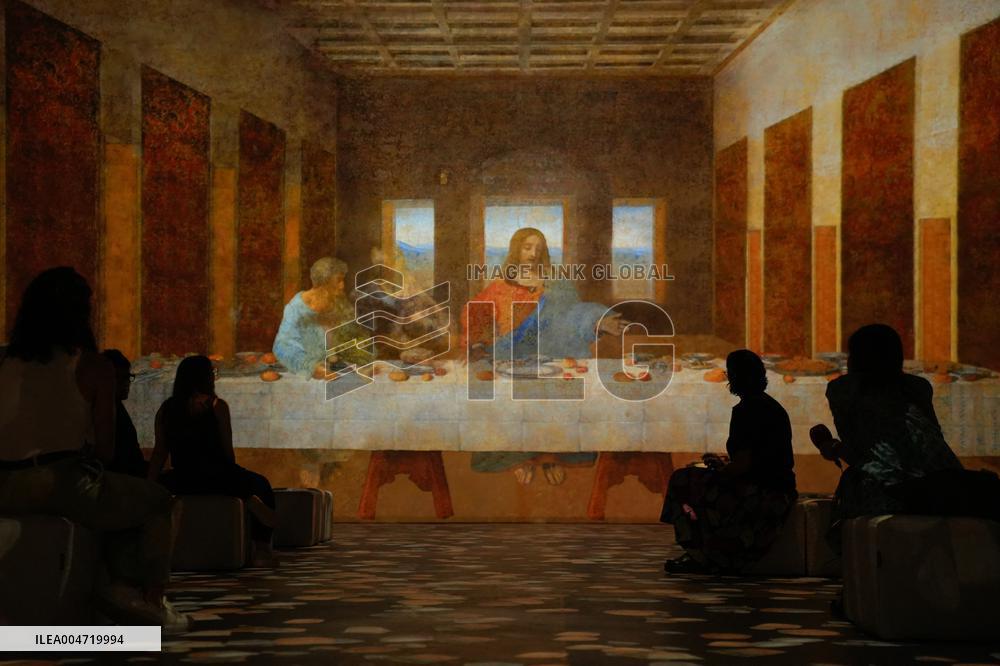 Leonardo versus Michelangelo Exhibition - Barcelona