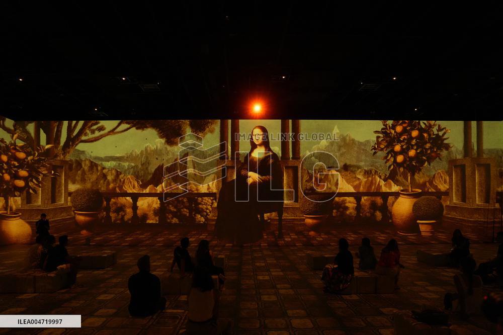 Leonardo versus Michelangelo Exhibition - Barcelona