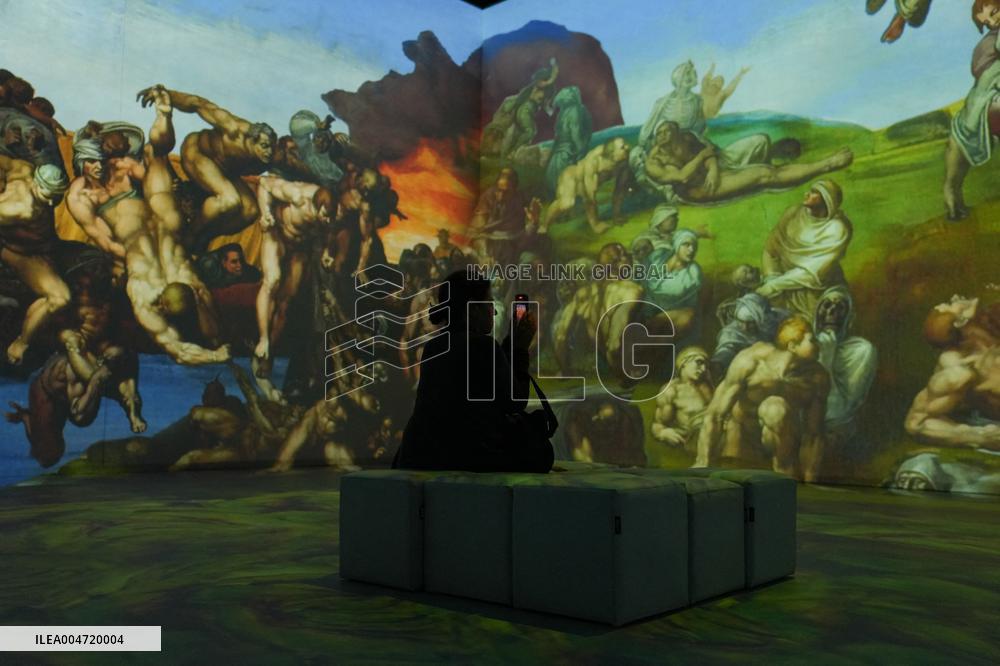 Leonardo versus Michelangelo Exhibition - Barcelona