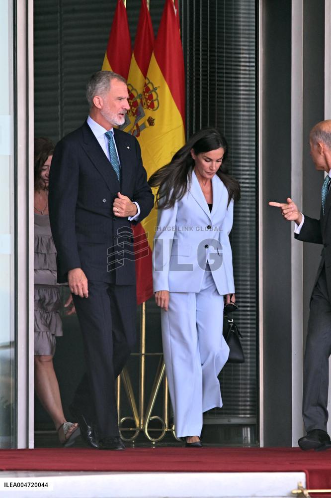 King Felipe VI and Queen Letizia Head To Egypt - Madrid
