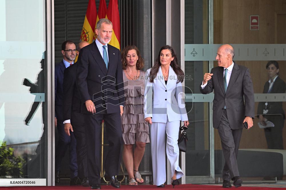 King Felipe VI and Queen Letizia Head To Egypt - Madrid