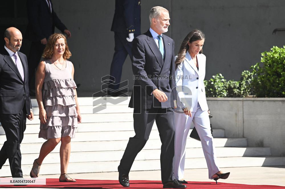 King Felipe VI and Queen Letizia Head To Egypt - Madrid