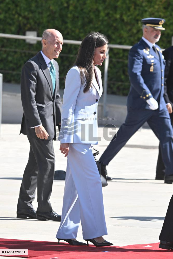 King Felipe VI and Queen Letizia Head To Egypt - Madrid