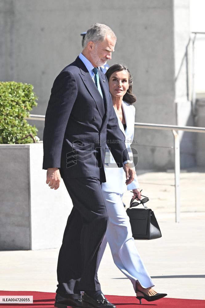 King Felipe VI and Queen Letizia Head To Egypt - Madrid