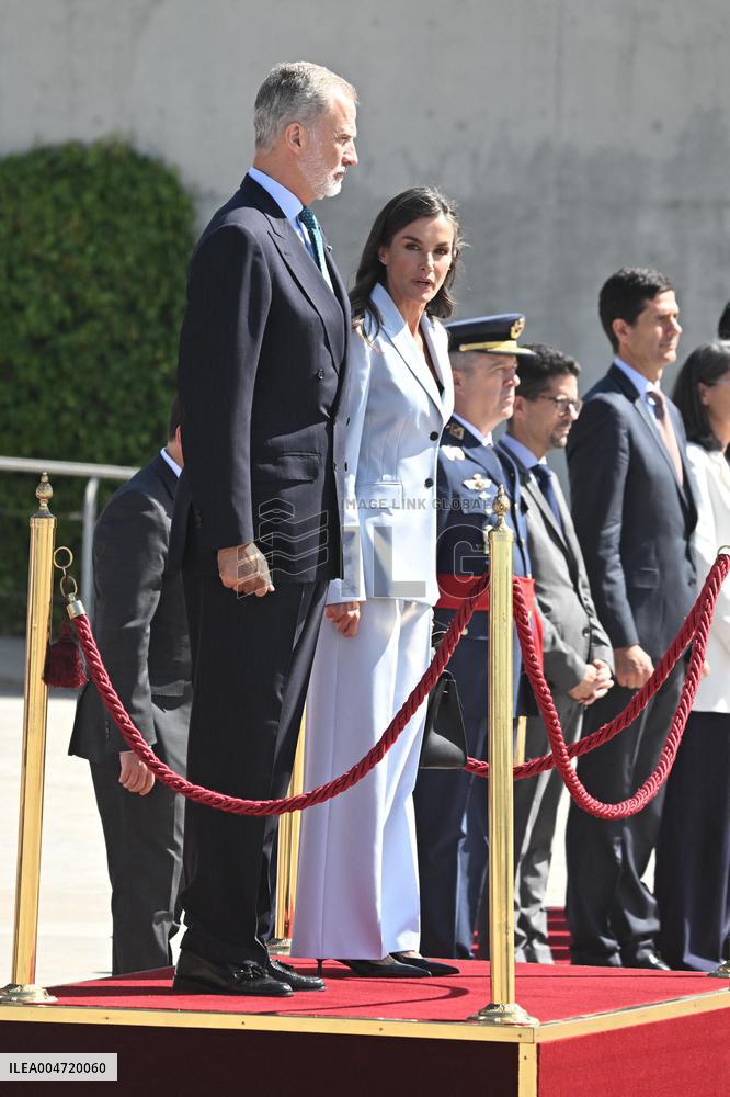 King Felipe VI and Queen Letizia Head To Egypt - Madrid