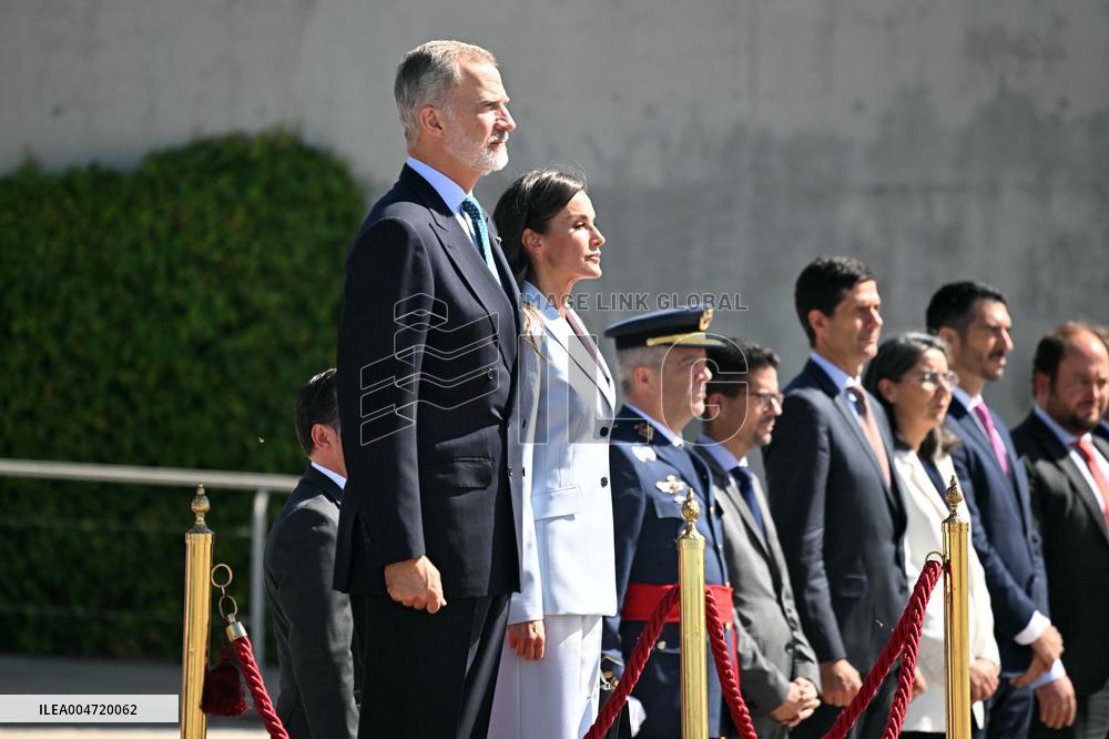 King Felipe VI and Queen Letizia Head To Egypt - Madrid